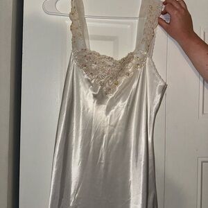 VIntage white Christian Dior nightgown
